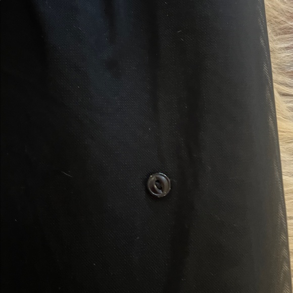 NWT Joah Brown Pleated Sheer Pant in Black  Mesh in Size M - Picture 7 of 11